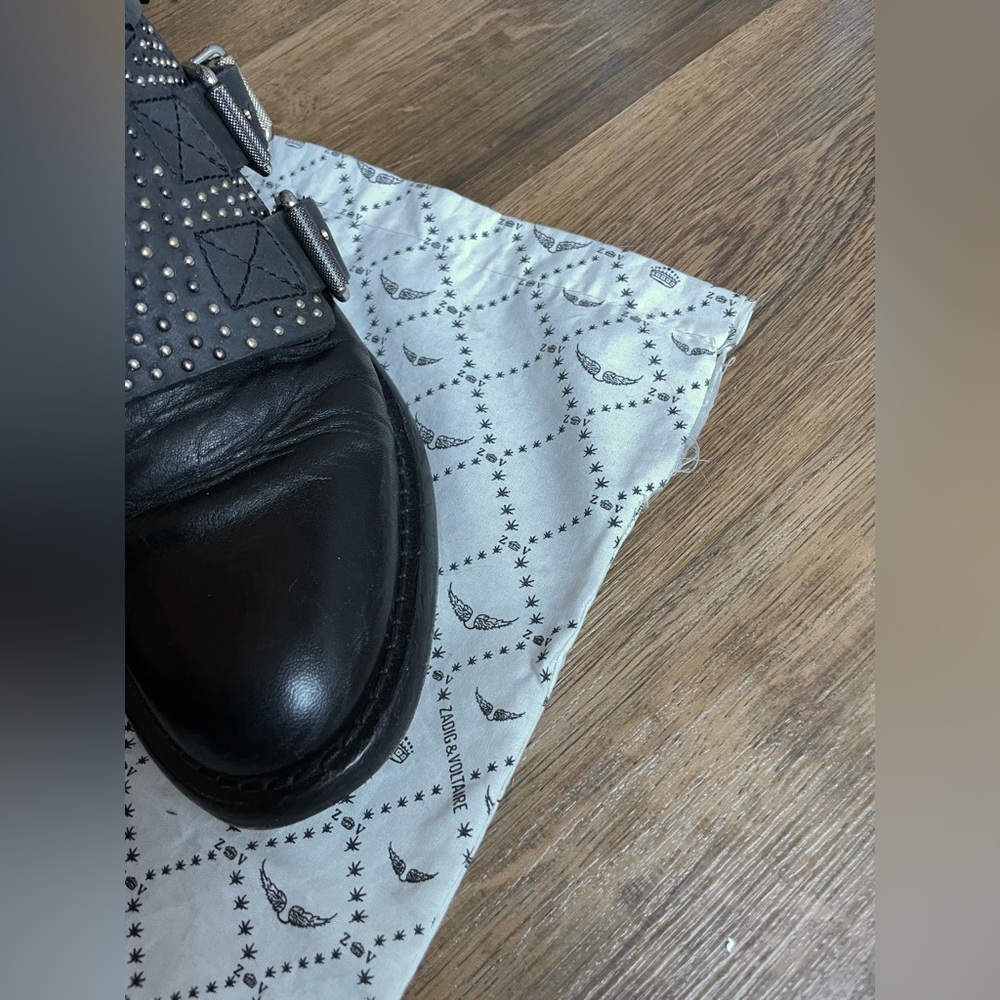 Zadig & Voltaire studded ankle boots - Picture 16 of 16